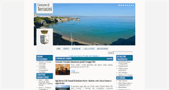 Desktop Screenshot of comune.terrasini.pa.it